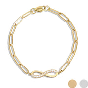 18K Gold PVD Stainless Steel Stone